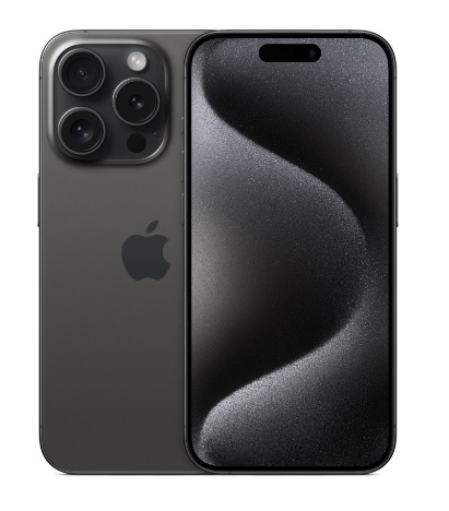 Смартфон Apple iPhone 15 Pro 1TB, Dual nano SIM, Black Titanium
