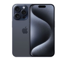 Смартфон Apple iPhone 15 Pro 512GB, Dual: nano SIM + eSIM, Blue Titanium