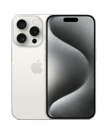 Смартфон Apple iPhone 15 Pro 128GB, Dual nano SIM, White Titanium
