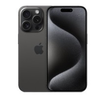 Смартфон Apple iPhone 15 Pro 1TB, Dual eSIM, Black Titanium