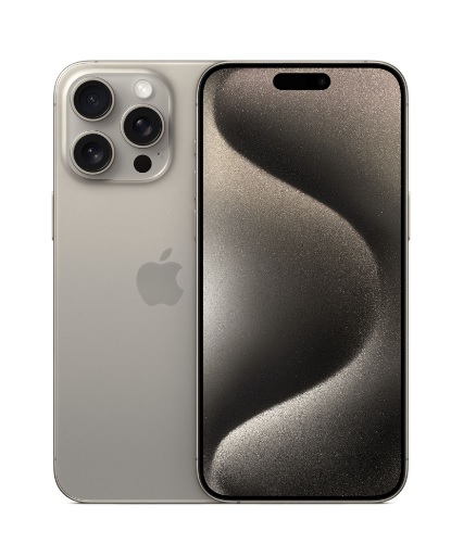 Смартфон Apple iPhone 15 Pro Max 1TB, Dual nano SIM, Natural Titanium