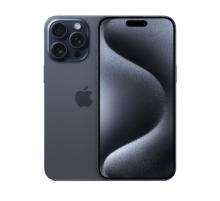 Смартфон Apple iPhone 15 Pro Max 256GB, Dual: nano SIM + eSIM, Blue Titanium