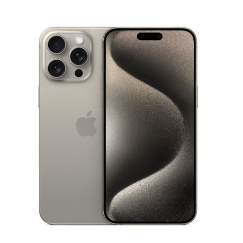 Смартфон Apple iPhone 15 Pro Max 512GB, Dual: nano SIM + eSIM, Natural Titanium