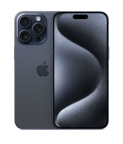 Смартфон Apple iPhone 15 Pro Max 512GB, Dual: nano SIM + eSIM, Blue Titanium