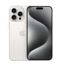 Смартфон Apple iPhone 15 Pro Max 512GB, Dual: nano SIM + eSIM, White Titanium