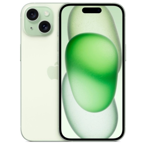 Смартфон Apple iPhone 15 128ГБ, Dual eSIM, зеленый