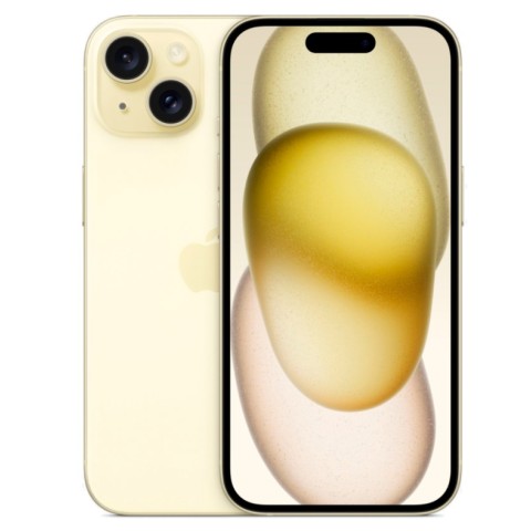 Смартфон Apple iPhone 15 128ГБ, Dual eSIM, желтый
