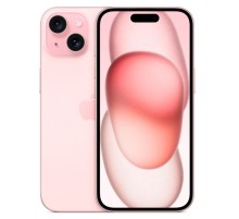 Смартфон Apple iPhone 15 128ГБ, Dual nano SIM, розовый