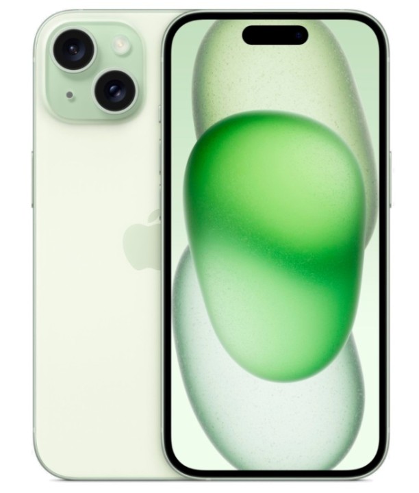 Смартфон Apple iPhone 15 256ГБ, Dual eSIM, зеленый