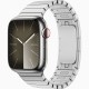 Apple Watch Series 8 41 мм в корпусе из нержавеющей стали серебристого цвета с браслетом-цепочкой