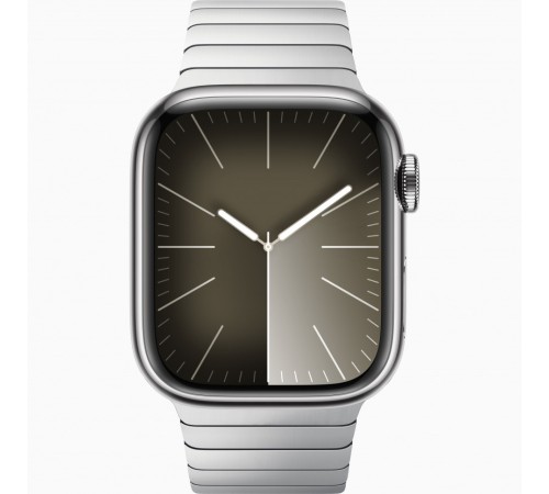 Apple Watch Series 8 41 мм в корпусе из нержавеющей стали серебристого цвета с браслетом-цепочкой