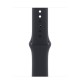 Apple Watch S9 41mm Graphite Stainless Steel Case with Midnight Sport Band S/M