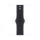 Apple Watch Series 9 45mm Graphite Steel Case with Sport Band Midnight S/M