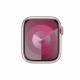 Роскошные Apple Watch S9 41 мм, розовые алюминиевые, размер M/L