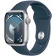 Новые Apple Watch S9 41 мм, серебристый алюминий, белый, размер M/L