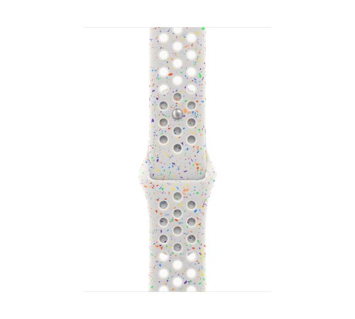 Apple Watch S9 41 мм в белом цвете из коллекции Pure Platinum Nike, размер M/L