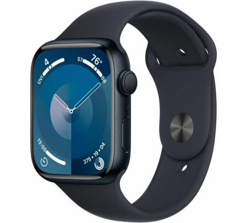 Apple Watch S9 45 мм Midnight Aluminium M/L: стиль и функциональность в одном устройстве