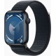 Apple Watch S9 45 мм Midnight Aluminium M/L: стиль и функциональность в одном устройстве