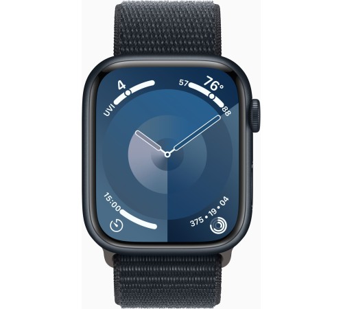 Apple Watch S9 45 мм Midnight Aluminium M/L: стиль и функциональность в одном устройстве