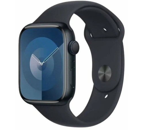 Apple Watch S9 45 мм Midnight Aluminium M/L: стиль и функциональность в одном устройстве