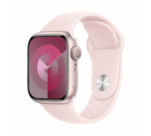 Роскошные Apple Watch S9 45 мм в розовом алюминии, размер S/M
