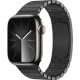 Apple Watch Series 9 45 мм с графитовым стальным корпусом и браслетом Space Black Link