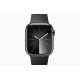Apple Watch Series 9 45 мм с графитовым стальным корпусом и браслетом Space Black Link
