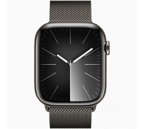 Apple Watch Series 9 45 мм Graphite: элегантные часы с Milanese Loop