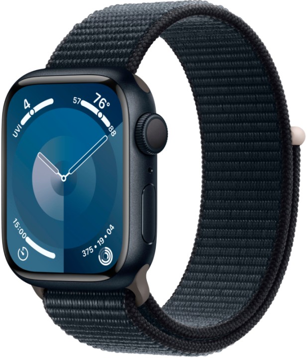 Apple Watch S9 41mm Midnight Aluminium Sport Loop (MR8Y3)