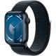 Apple Watch S9 41 мм Midnight Aluminium с ремешком Sport Loop — стильный выбор для активных пользователей