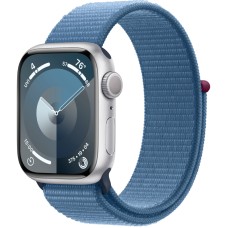 Apple Watch S9 41mm Silver Aluminium Sport Loop