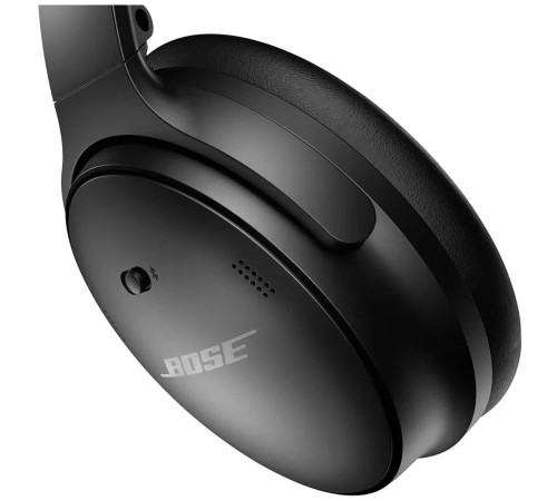Беспроводные наушники Bose QuietComfort 45 с mini jack 3.5 mm, цвет чёрный — ваш выбор для комфортного прослушивания.
