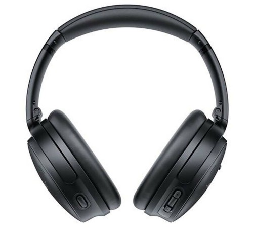 Беспроводные наушники Bose QuietComfort 45 с mini jack 3.5 mm, цвет чёрный — ваш выбор для комфортного прослушивания.