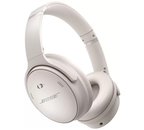 Беспроводные наушники Bose QuietComfort 45 с mini jack 3.5 mm в белом цвете