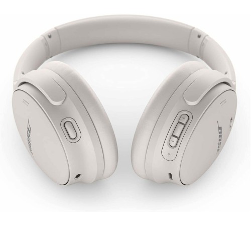 Беспроводные наушники Bose QuietComfort 45 с mini jack 3.5 mm в белом цвете
