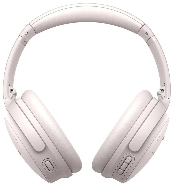 Беспроводные наушники Bose QuietComfort 45, mini jack 3.5 mm, белый