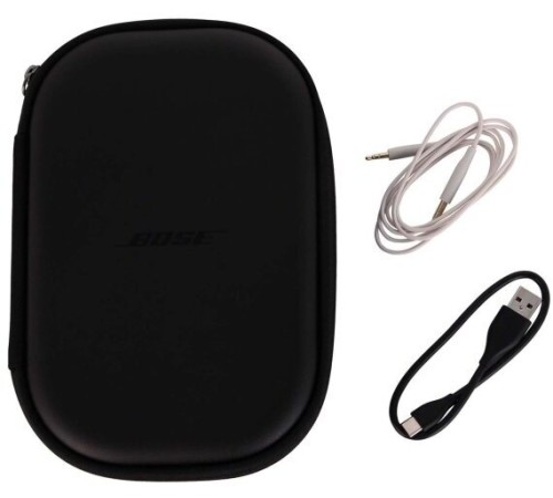 Беспроводные наушники Bose QuietComfort 45 с mini jack 3.5 mm в белом цвете