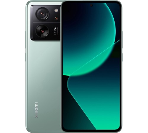 Смартфон Xiaomi 13T 12/256 ГБ в зелёном цвете (Meadow Green), глобальная версия