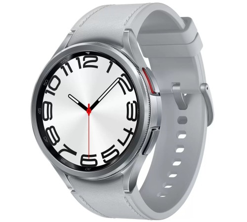Умные часы Samsung Galaxy Watch 6 Classic 47 мм LTE, серебристый (SM-R965F): стиль и технологии в одном устройстве