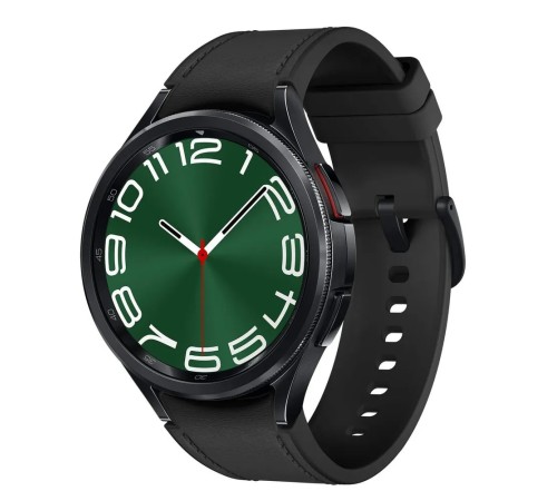 Умные часы Samsung Galaxy Watch 6 Classic 47 мм: стиль и технологии в чёрном цвете
