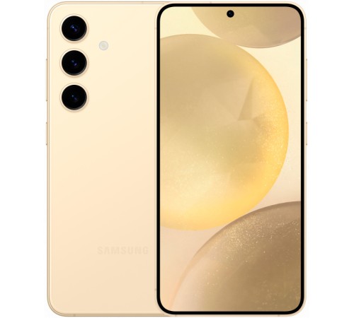 Смартфон Samsung Galaxy S24 12/256 ГБ, 2 nanoSIM, Amber Yellow (S9210) — яркий и мощный выбор.
