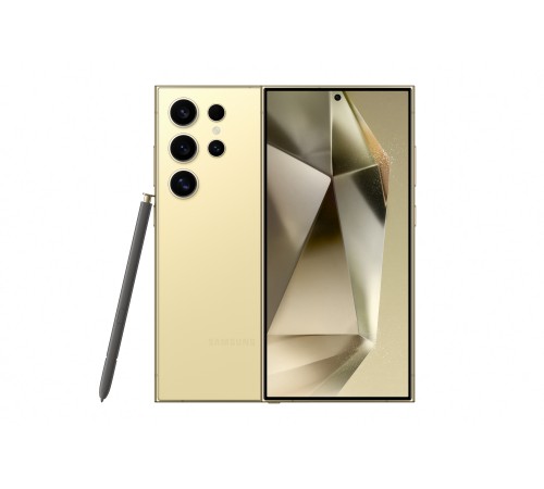 Смартфон Samsung Galaxy S24 Ultra 12/256 ГБ в ярком жёлтом цвете Titanium Yellow