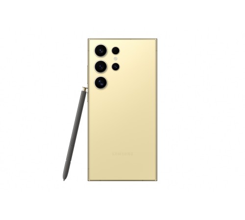 Смартфон Samsung Galaxy S24 Ultra 12/256 ГБ в ярком жёлтом цвете Titanium Yellow