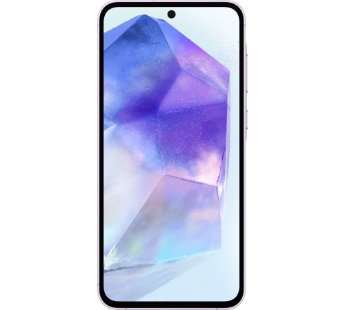 Смартфон Samsung Galaxy A55 5G 8/256 ГБ, Dual SIM (nano + eSIM), сиреневый (RU) — стильный и мощный гаджет.
