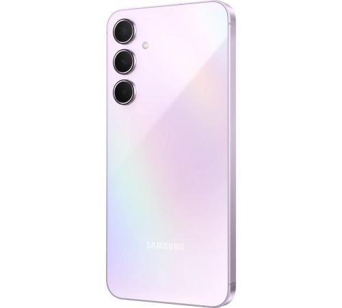 Смартфон Samsung Galaxy A55 5G 8/256 ГБ, Dual SIM (nano + eSIM), сиреневый (RU) — стильный и мощный гаджет.