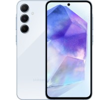 Смартфон Samsung Galaxy A55 5G 12/128 ГБ, Dual: nano SIM + eSIM, iceblue