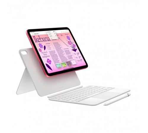 Розовый планшет Apple iPad 10.9 2022 года с Wi-Fi и Cellular, 64 ГБ