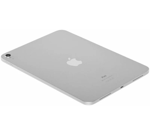 Планшет Apple iPad 10.9 2022 года: 256 ГБ памяти, поддержка Wi-Fi и Cellular, цвет серебристый