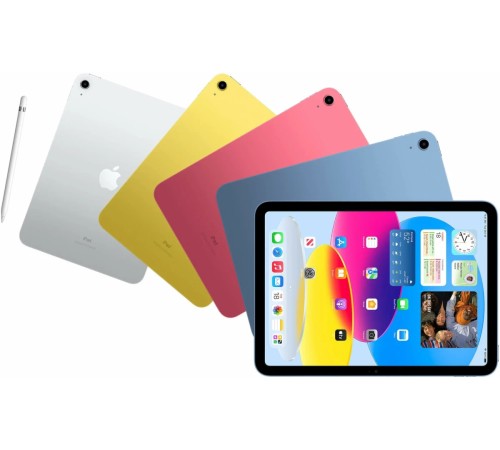 Планшет Apple iPad 10.9 2022 года: 256 ГБ памяти, поддержка Wi-Fi и Cellular, цвет серебристый