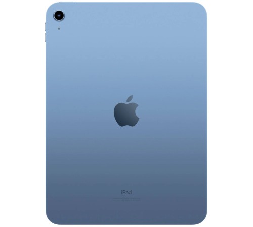 Планшет Apple iPad 10.9 2022 года с памятью 256 ГБ: Wi-Fi + Cellular, синий, на iPadOS